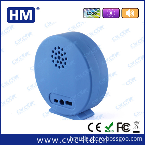 BSCI factory Custom Shape mini bluetooth speaker with small MOQ Fancy Design for best promotional gifts